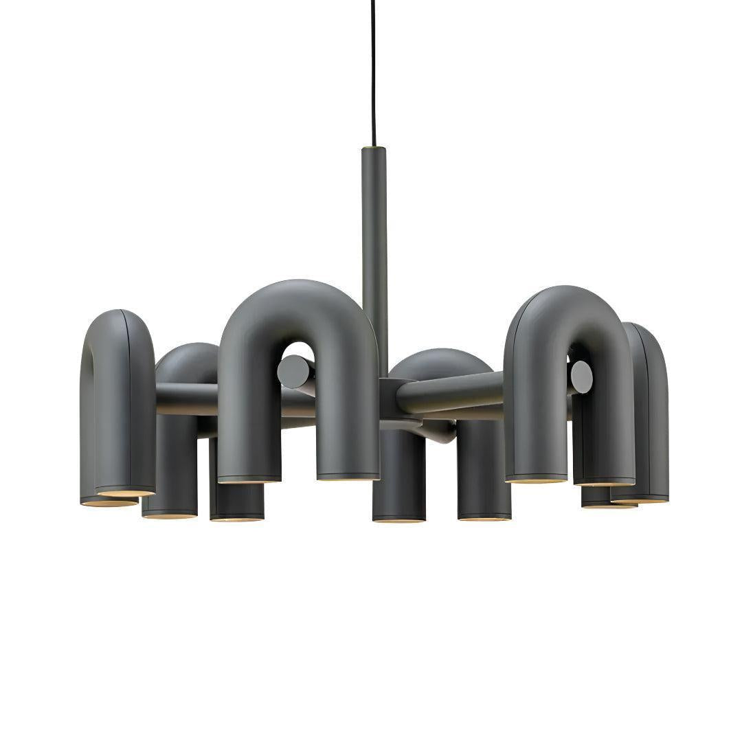 Modern Chandelier Light With Adjustable U-Shape Modules