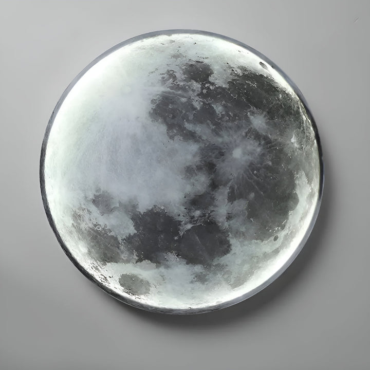 Modern Dimmable Lunar Wall Light With Moon Design