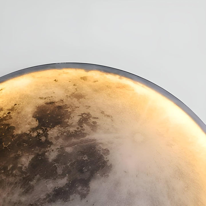 Modern Dimmable Lunar Wall Light With Moon Design