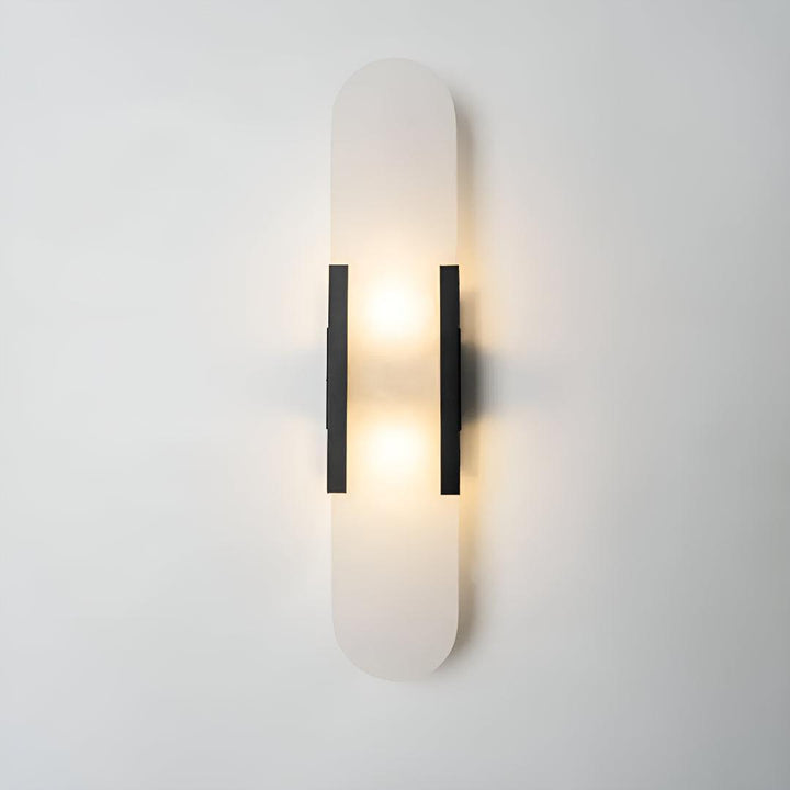 Modern Elongated Alabaster Wall Lights