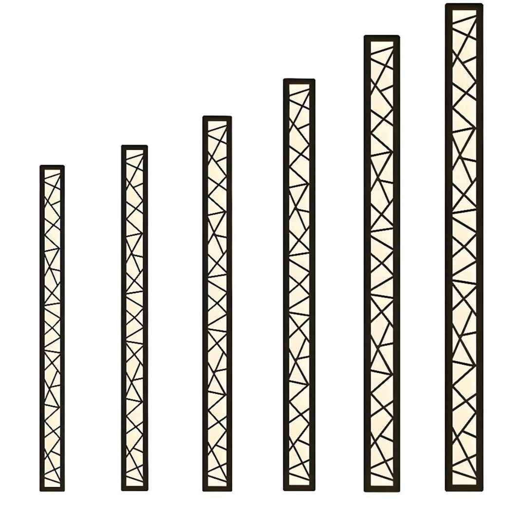 Modern Geometric Exterior Wall Light For Patio Illumination