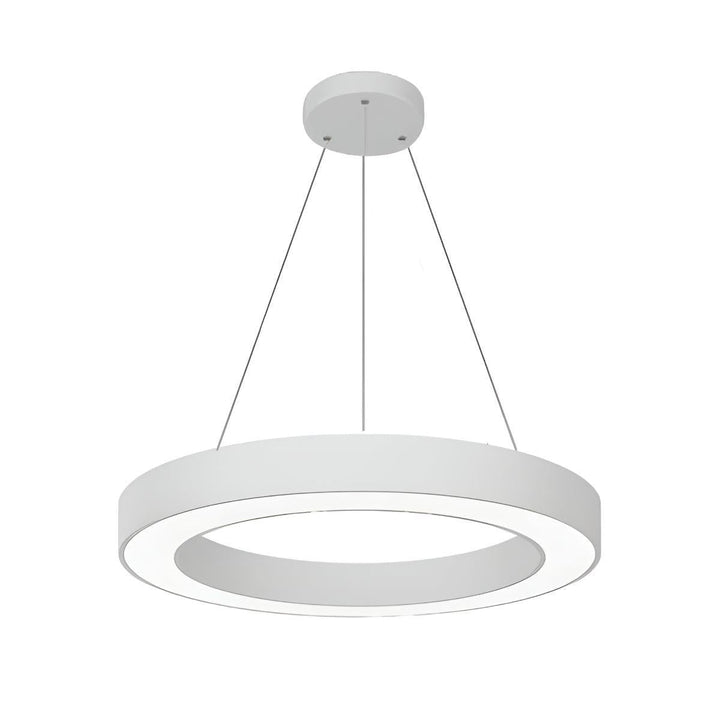 Modern Office And Gym Ceiling Lighting With Suspended Ring
