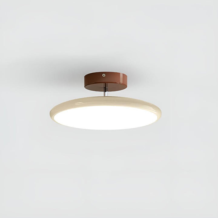Modern Oyster Flush Mount Ceiling Light With Adjustable Fixture