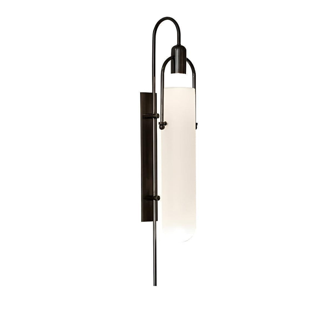 Modern Wall Sconce Lamp With Matte Arc Frame