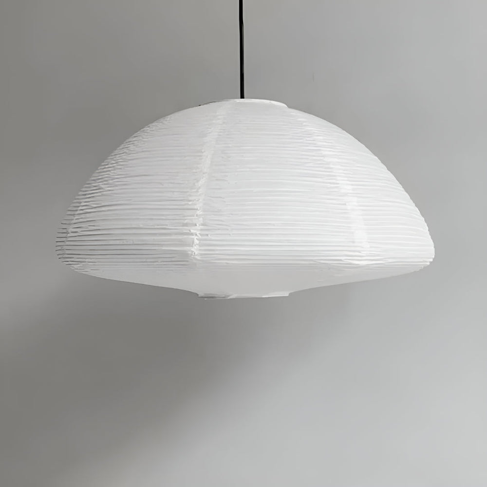 Noguchi Sculptural Pendant Ceiling Light With Ambient Glow