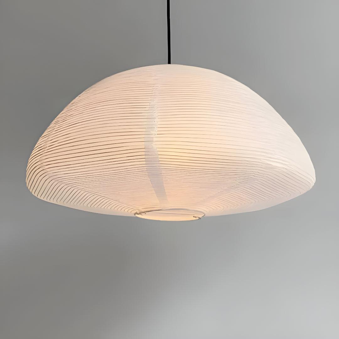 Noguchi Sculptural Pendant Ceiling Light With Ambient Glow