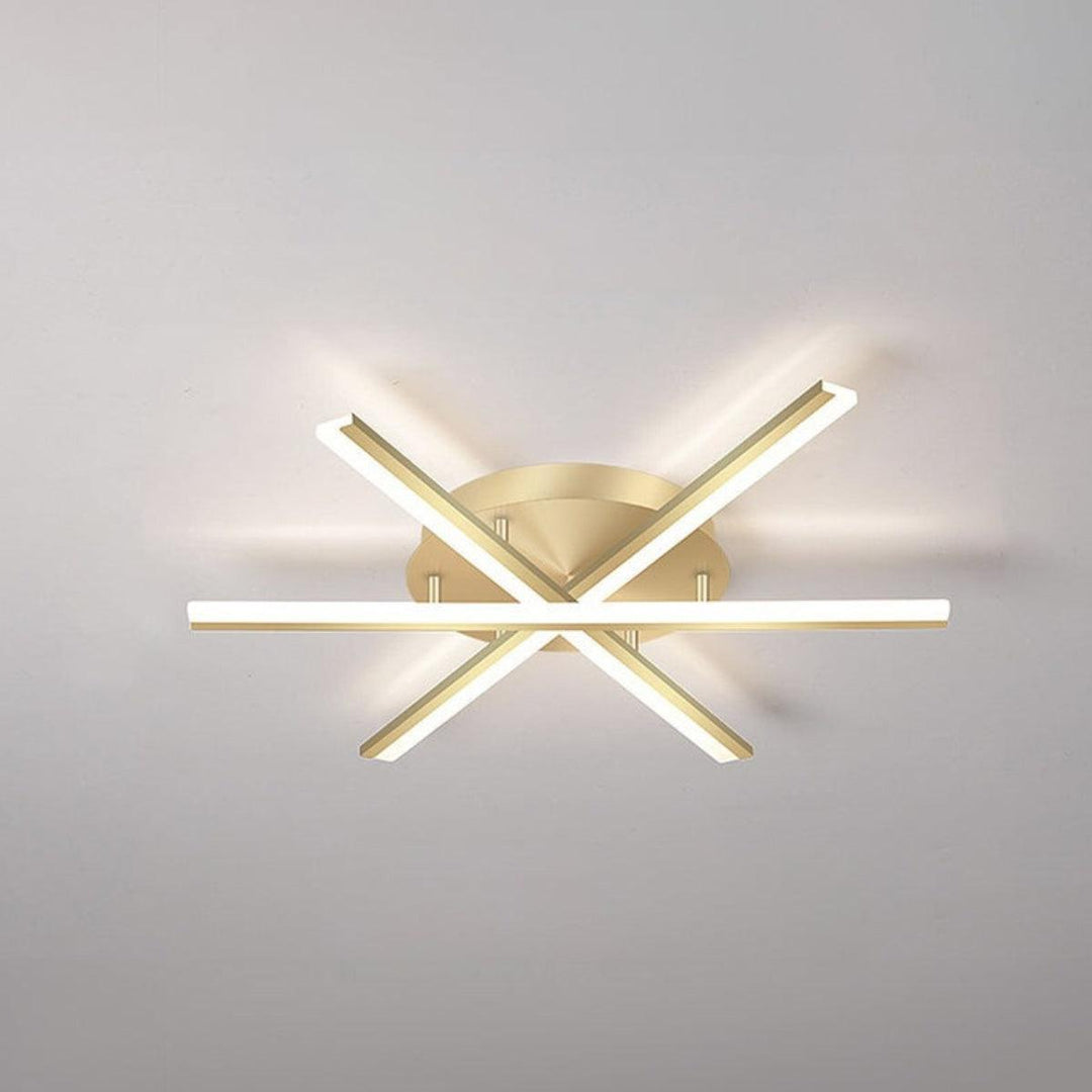 Nordic Geometric Style Flush Mount Ceiling Light Fixture