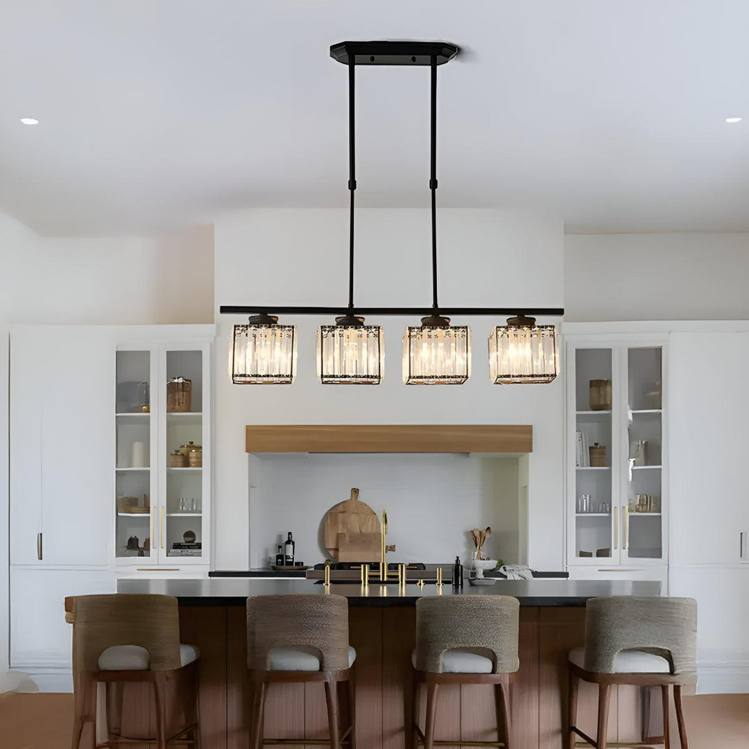 Nordic Linear Pendant Light Fixture For Kitchen Island