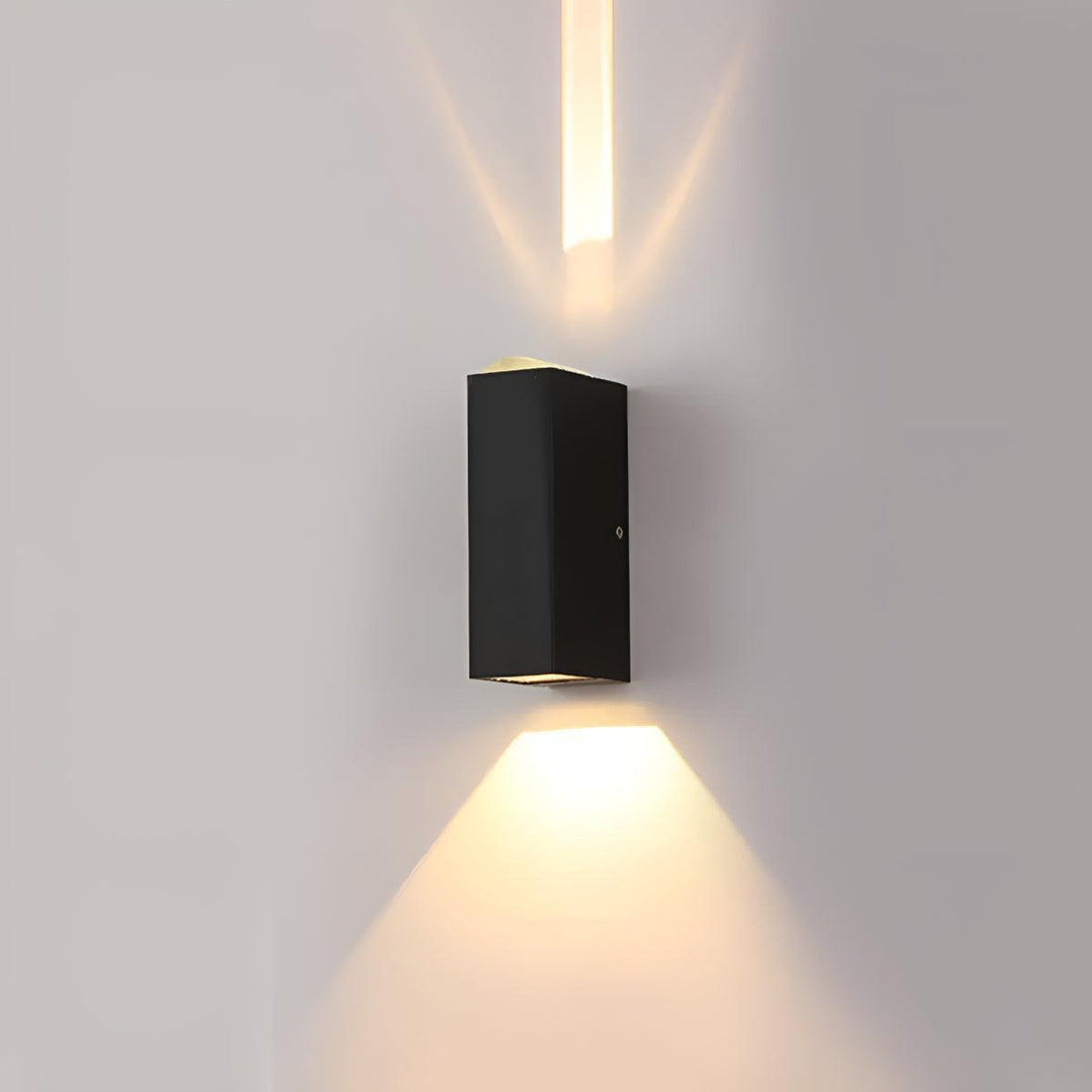 Outdoor Wall Lights With Up Down Beam Lighting