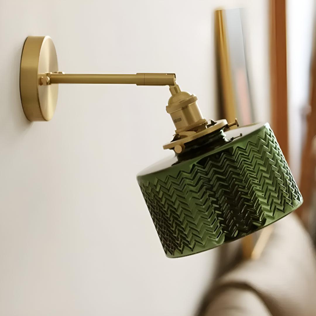Retro Wall Light With Pull Chain For Reading