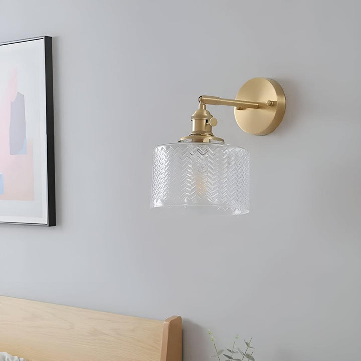Retro Wall Light With Pull Chain For Reading