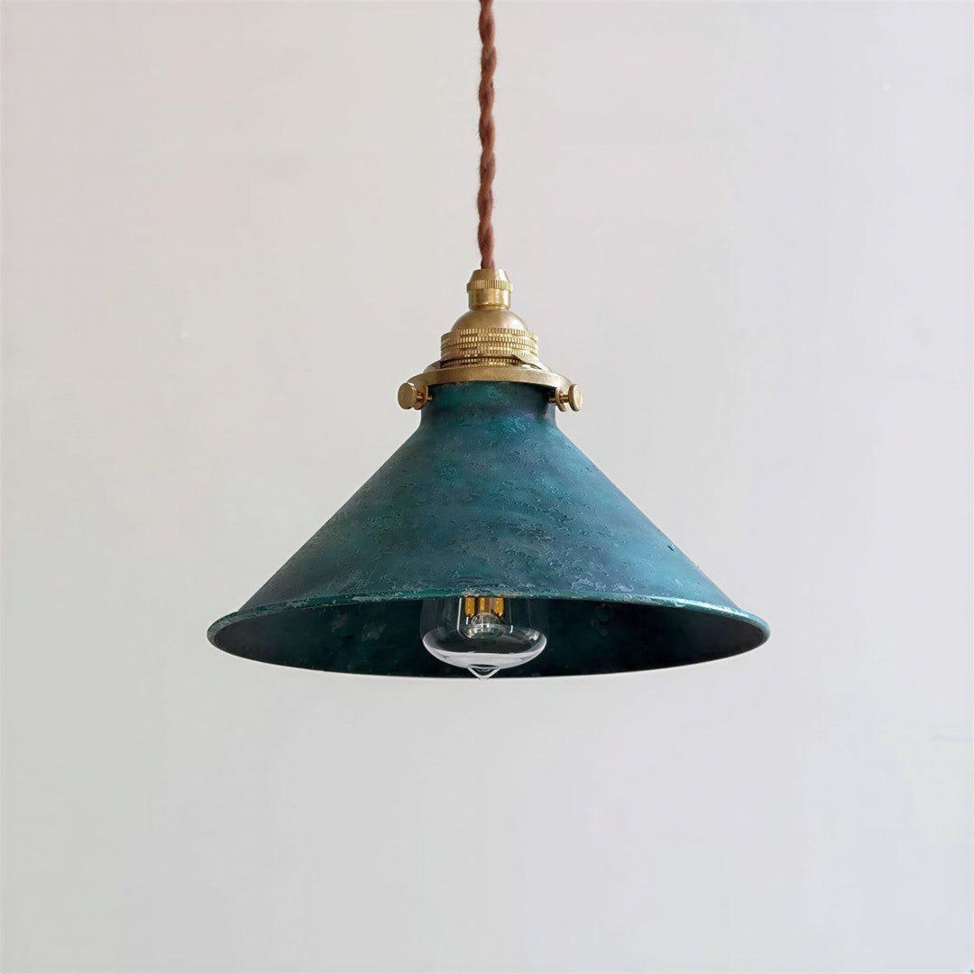 Rustic Cone Industrial Hanging Pendant Light