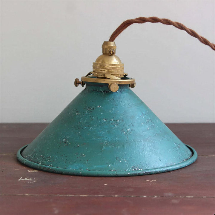 Rustic Cone Industrial Hanging Pendant Light