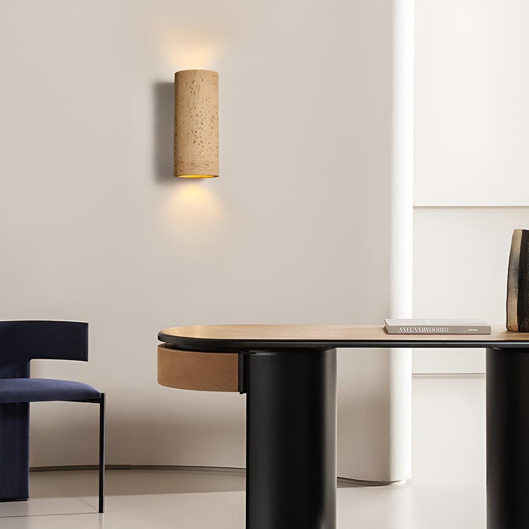 Rustic Outdoor And Indoor Wall Light With Up Down Glow