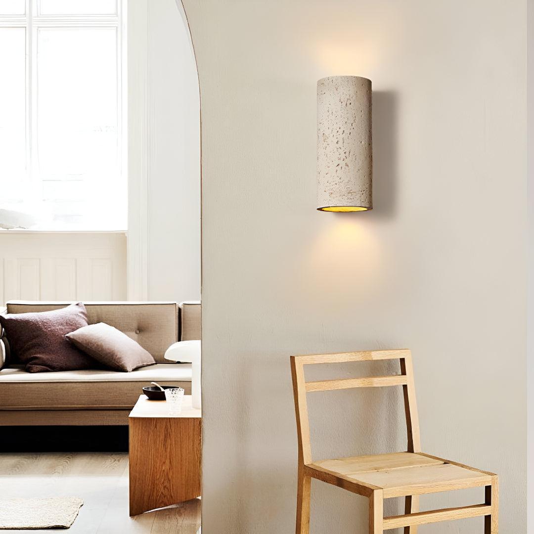 Rustic Outdoor And Indoor Wall Light With Up Down Glow