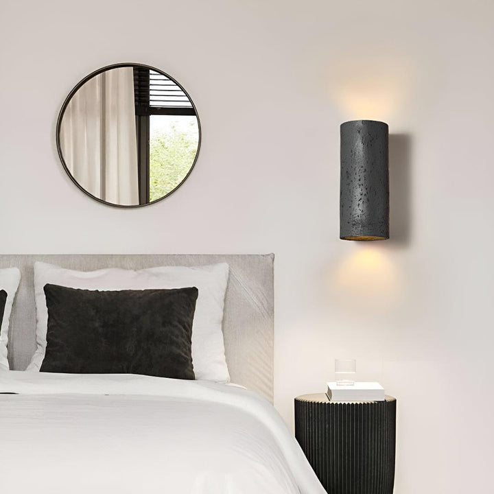 Rustic Outdoor And Indoor Wall Light With Up Down Glow