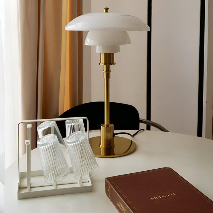 Scandinavian Mushroom Desk Table Lamp With Dimmer