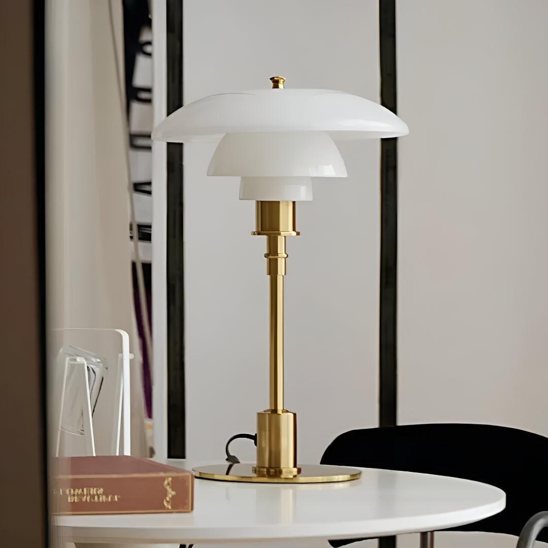 Scandinavian Mushroom Desk Table Lamp With Dimmer