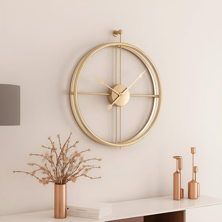 Silent Modern Minimalist Analogue Wall Clock