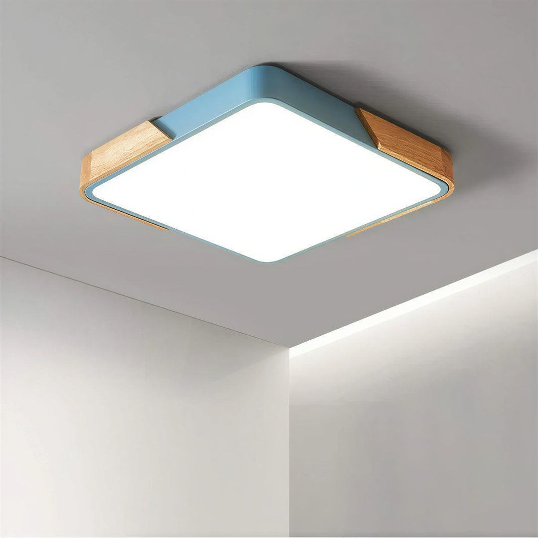 Square Flush Mount Ceiling Light Fixture For Home