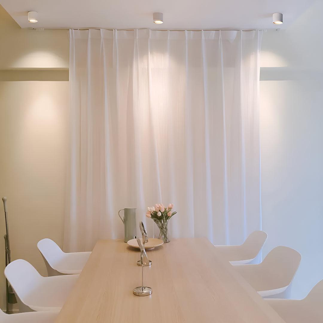 Surface Flush Mounted Downlight With Modern Cylinder Design