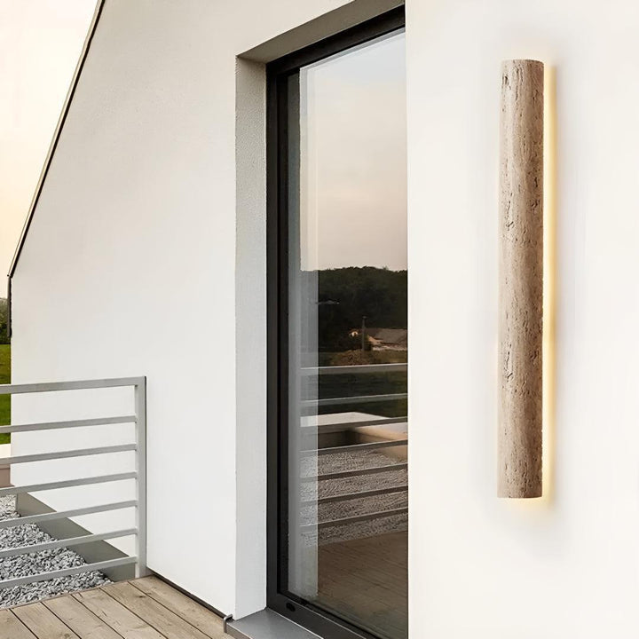 Travertine Stone Wall Sconce Light Fixture