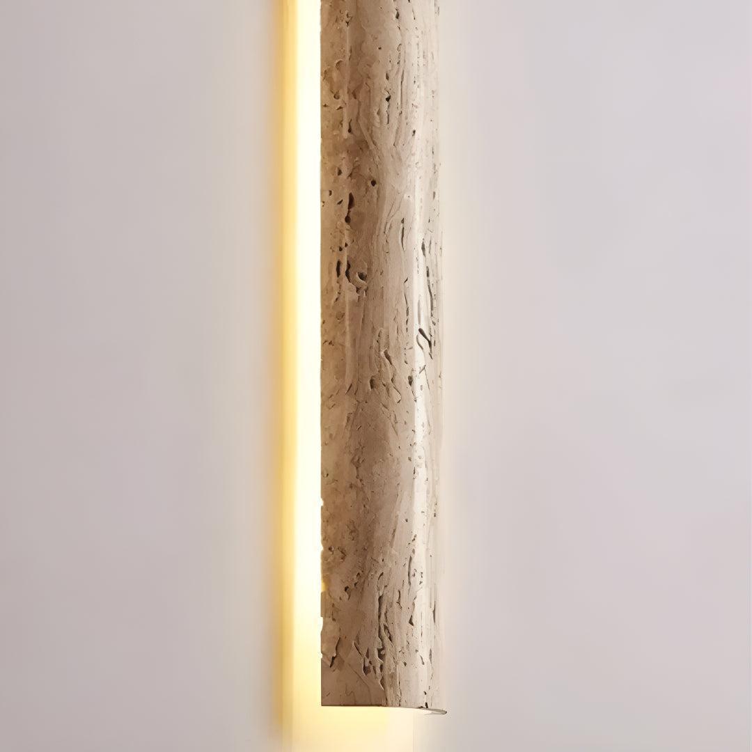 Travertine Stone Wall Sconce Light Fixture