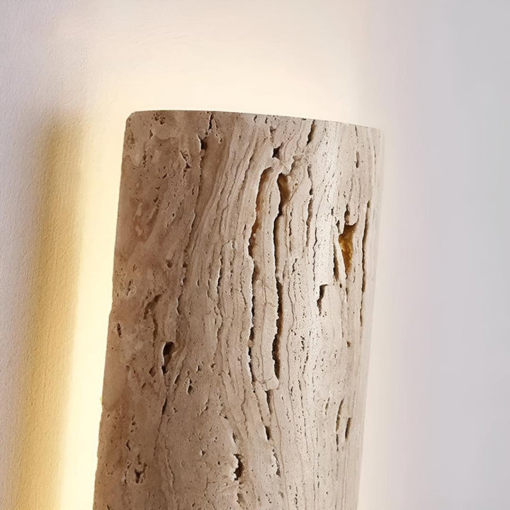 Travertine Stone Wall Sconce Light Fixture