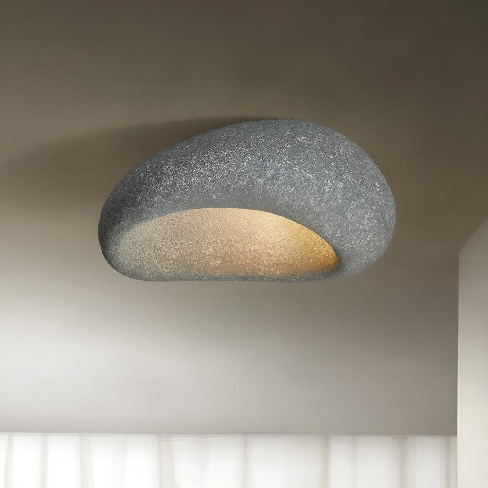 Wabi Sabi Japandi Flush Mount Ceiling Light