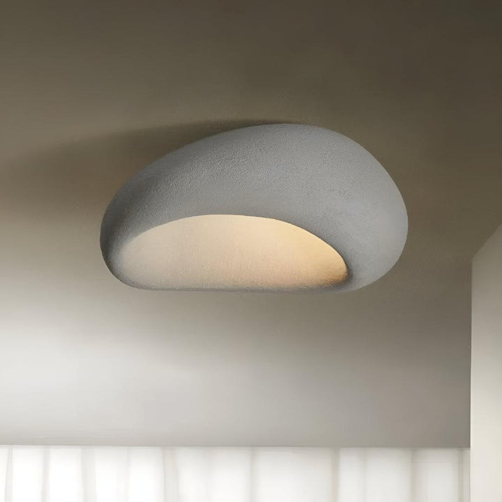 Wabi Sabi Japandi Flush Mount Ceiling Light