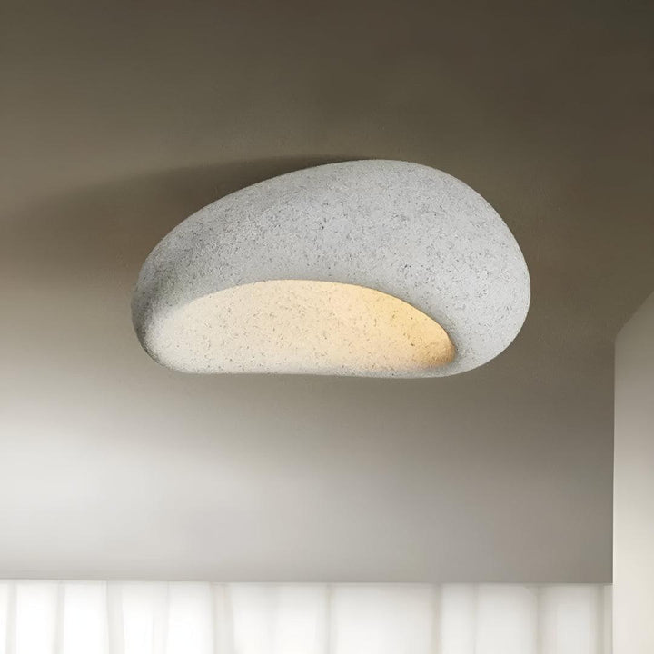 Wabi Sabi Japandi Flush Mount Ceiling Light