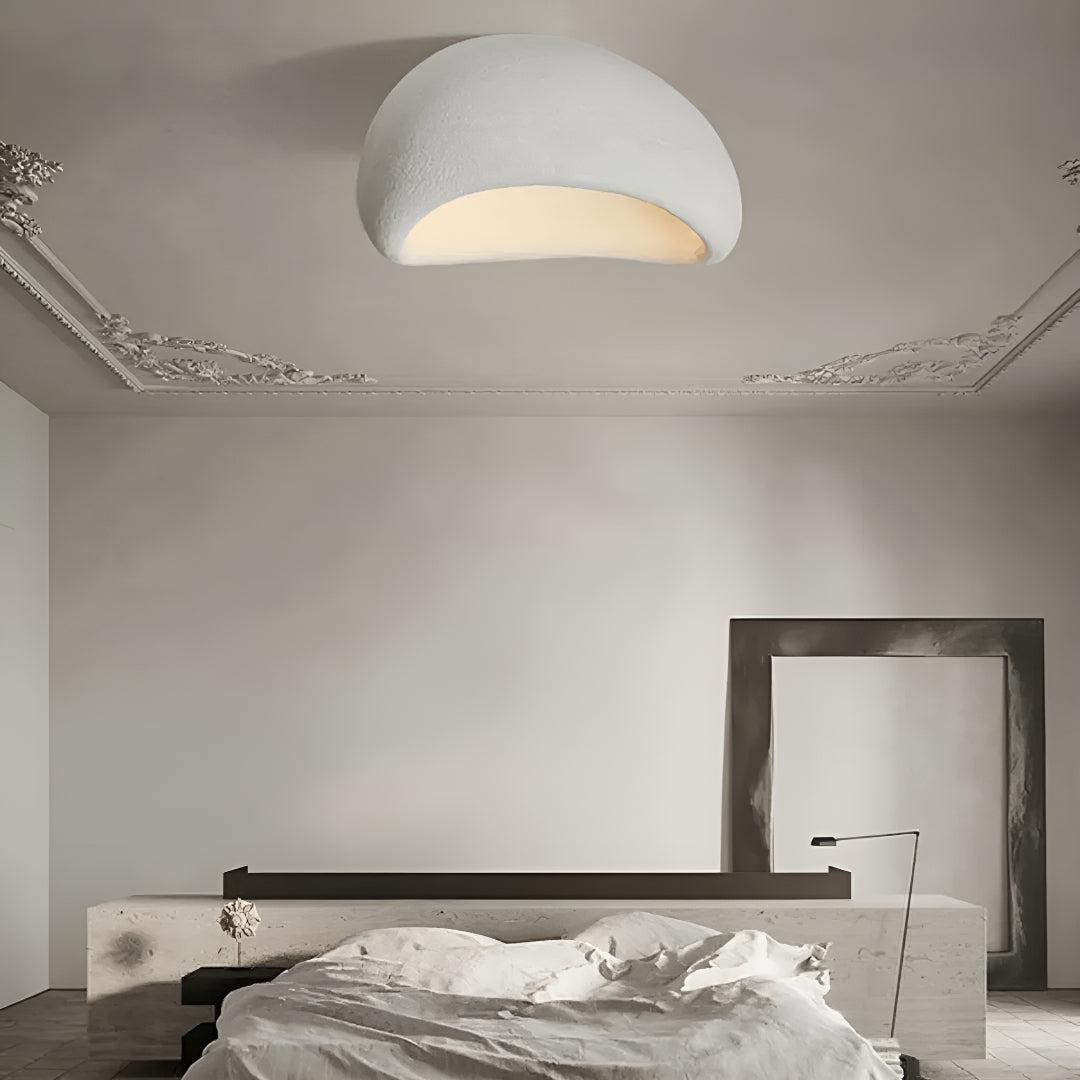 Wabi Sabi Japandi Flush Mount Ceiling Light