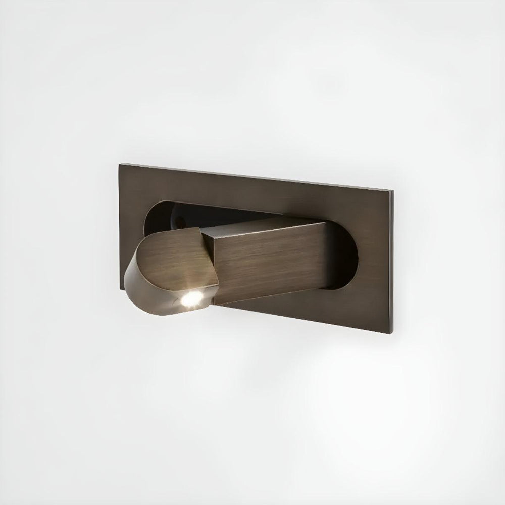 Wall Mounted Bedside Reading Light With Adjustable Head