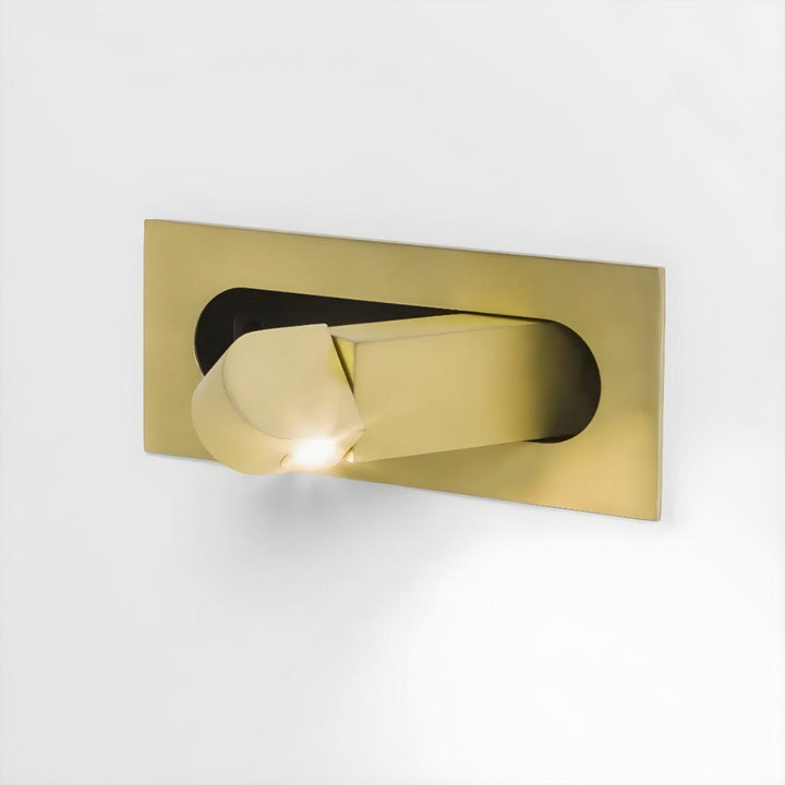 Wall Mounted Bedside Reading Light With Adjustable Head