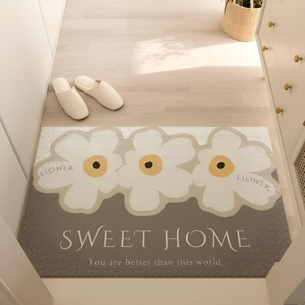 Washable Rug For Indoor Entryway With Non Slip Back