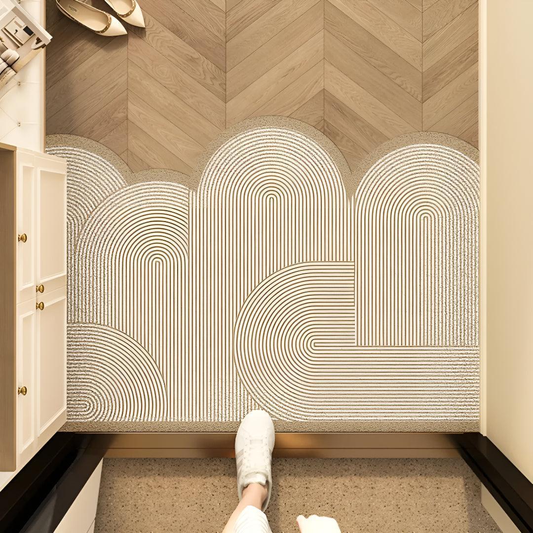 Washable Rug For Indoor Entryway With Non Slip Back